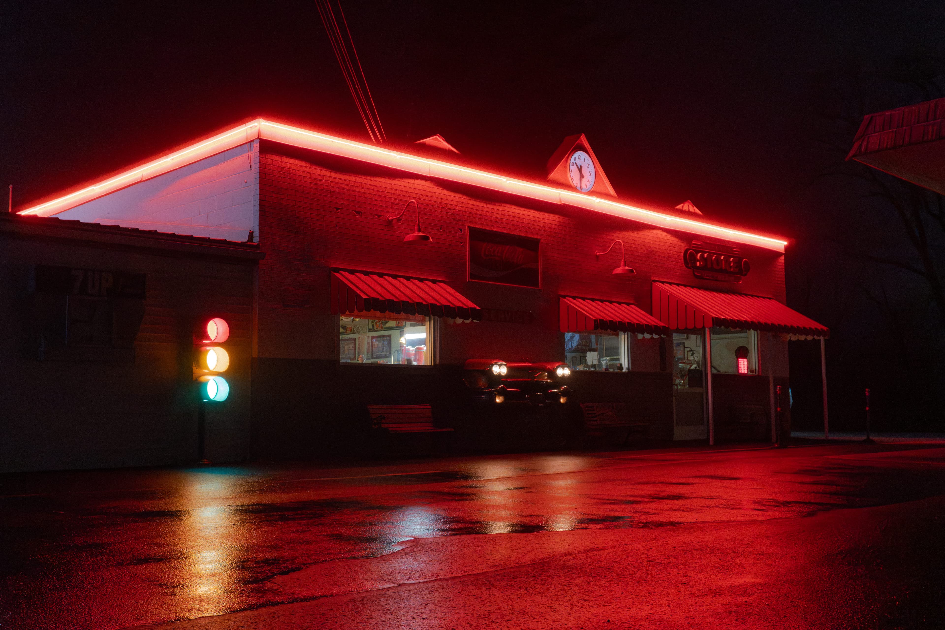 Weaver's at Night (Allenwood, PA)